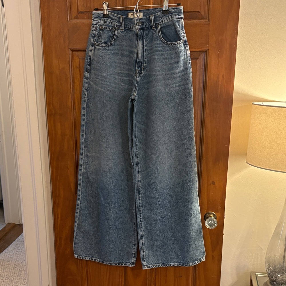 Madewell Denim Flare Wide-Leg Jeans